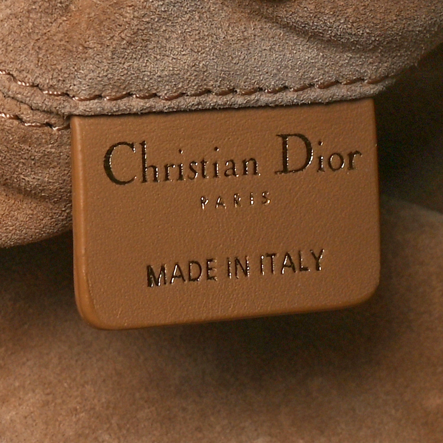 Christian Dior Calfskin Macrocannage Medium Toujours Tan 8 of 12