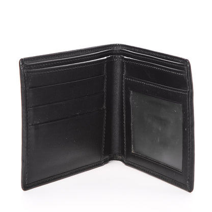 Gucci GG Supreme Monogram Bi-Fold Wallet Black Grey 5 of 11