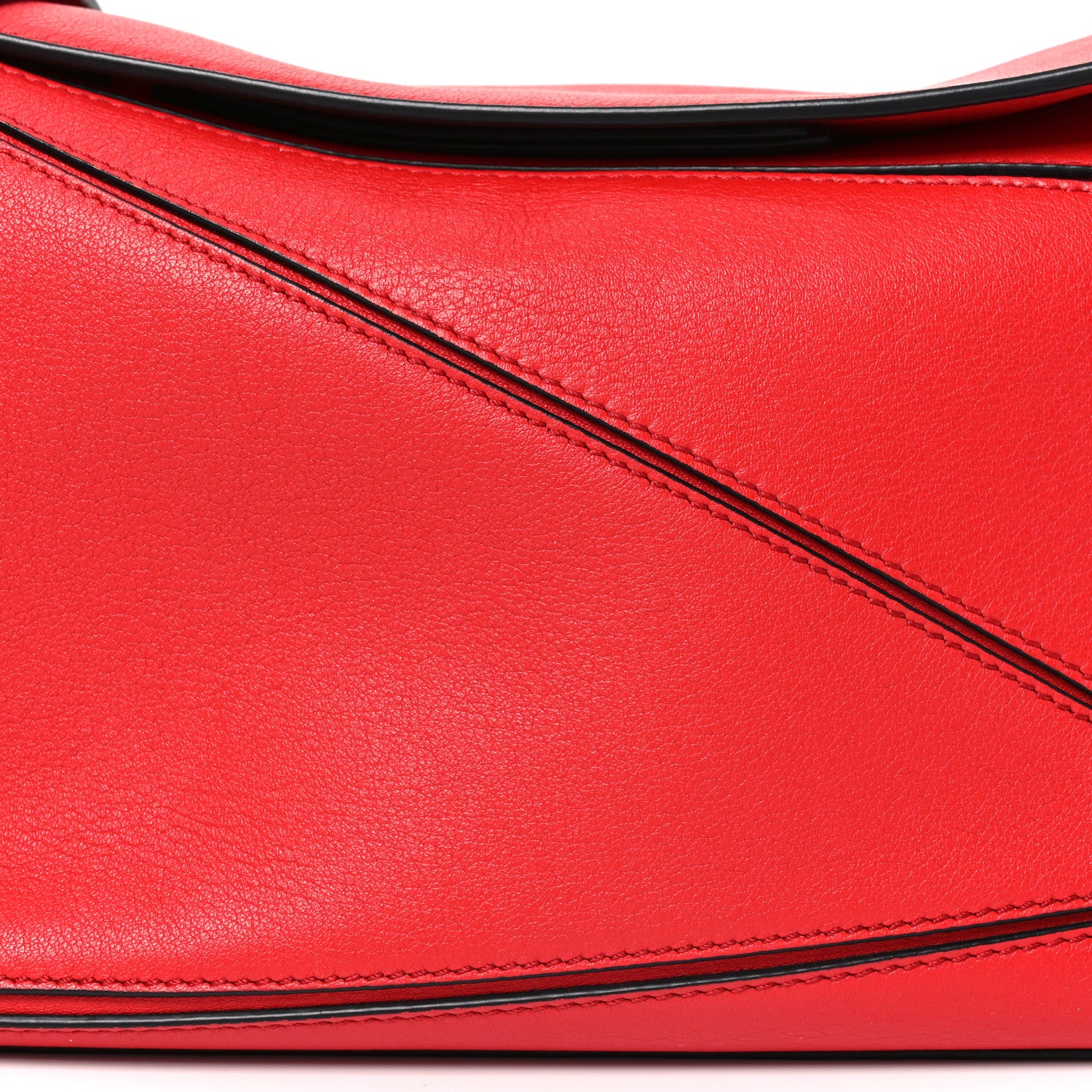 Loewe Calfskin Small Puzzle Bag Scarlet 7 of 9