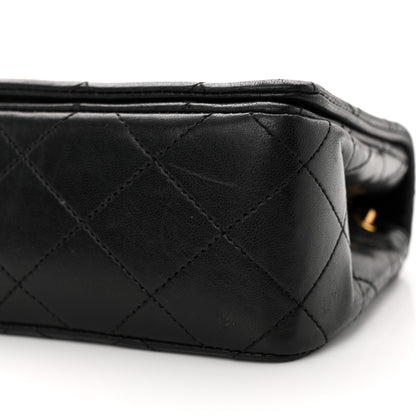 Chanel Lambskin Quilted Small Single Flap Black 11 of 14