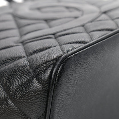 Chanel Caviar Quilted Medallion Tote Black 8 of 13