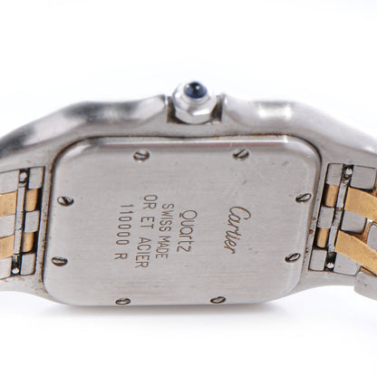 Cartier 18k Stainless Steel Quartz Ladies Panthere Watch 4 of 6