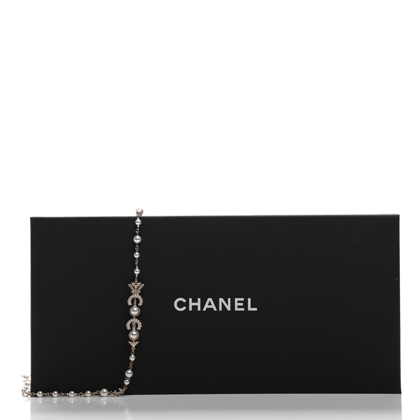 Pearl CC Coco Necklace Gold