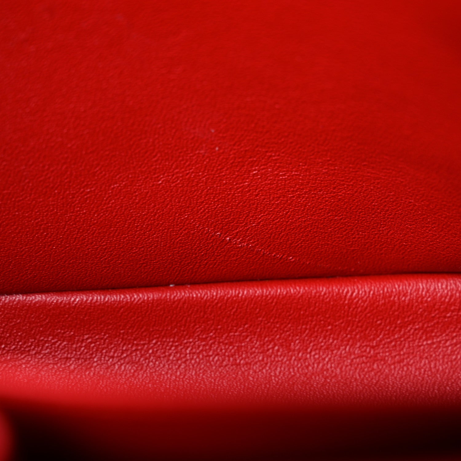 Chanel Lambskin Quilted Jumbo Double Flap Red 16 of 35