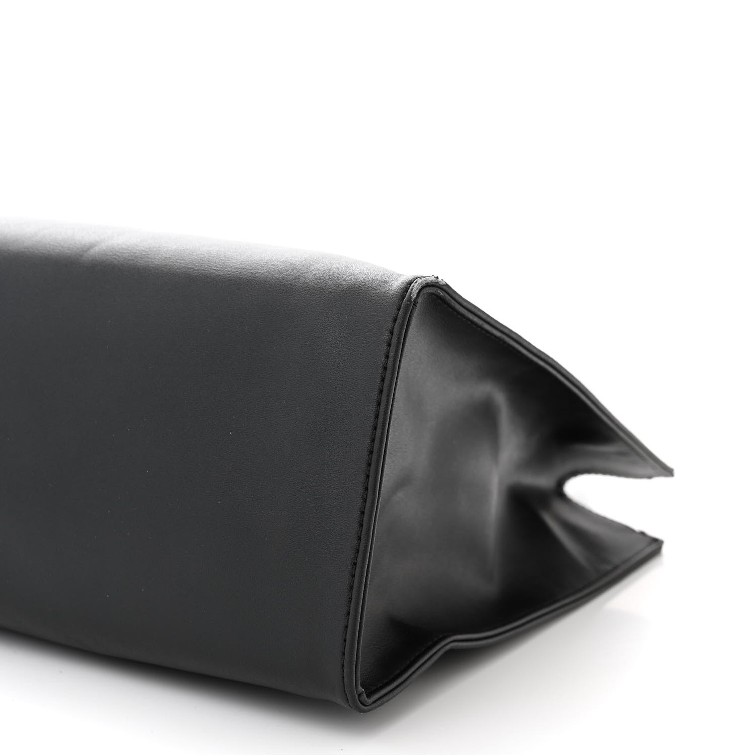 Telfar Vegan Leather Medium Shopping Bag Black 9 of 13