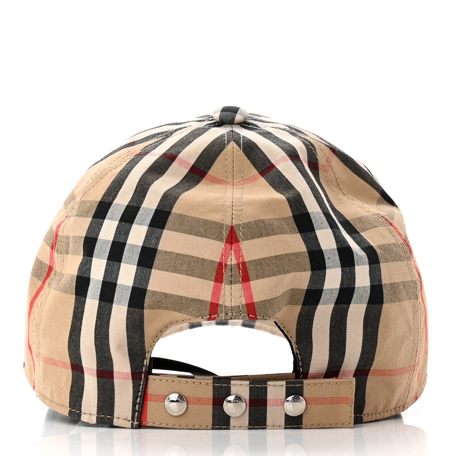 Burberry Cotton Vintage Check Monogram Baseball Hat S Archive Beige 6 of 10