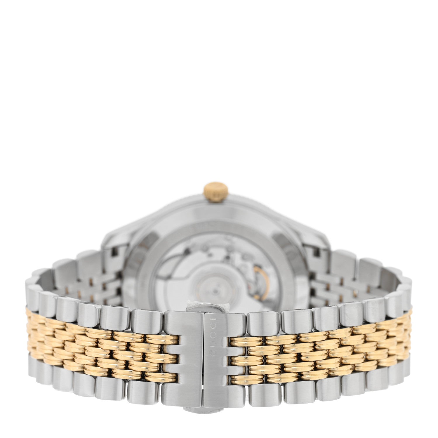 Gucci Stainless Steel 40mm G-Timeless Two Tone Charm Automatic Watch 3 of 4