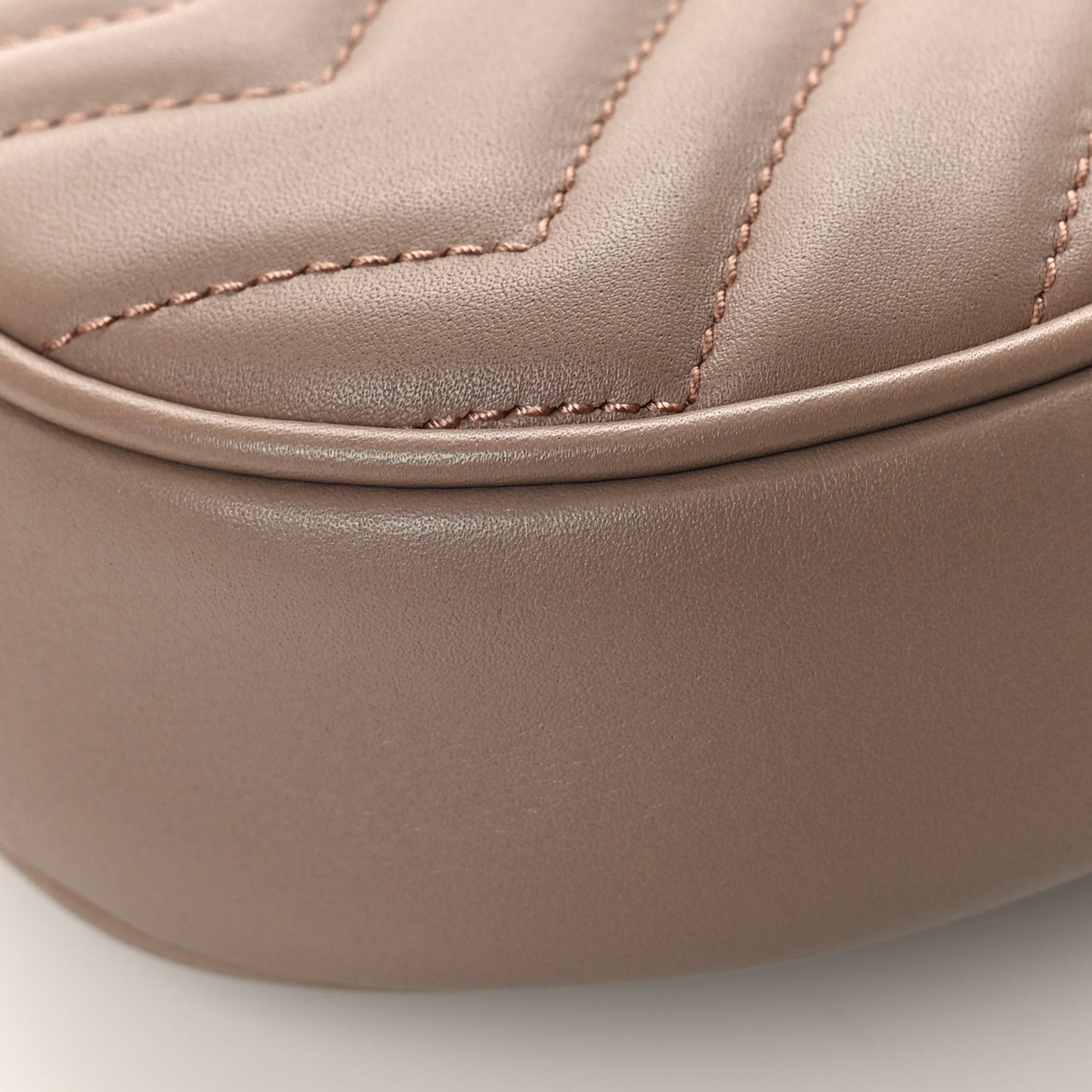 Calfskin Matelasse GG Marmont Belt Bag 95 38 Porcelain Rose