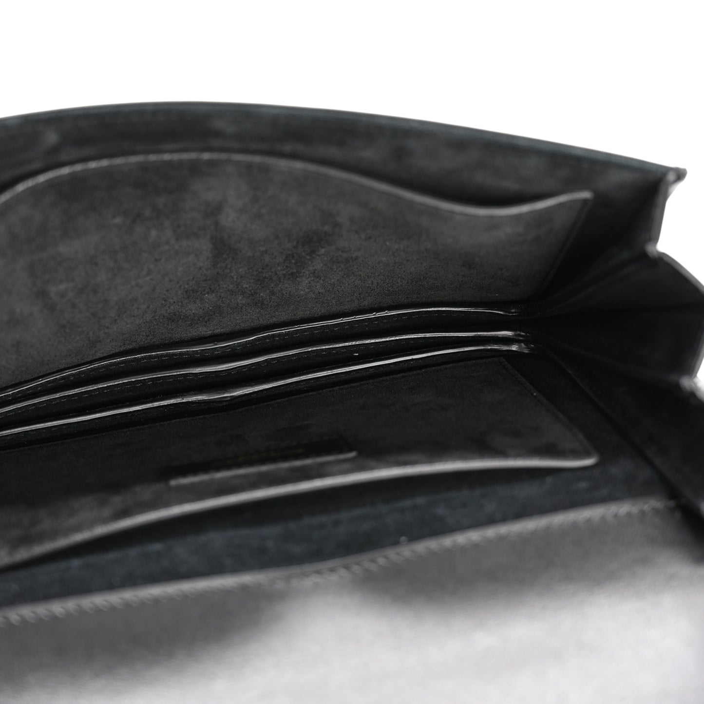 Calfskin Monogram Small Dylan Shoulder Bag Black