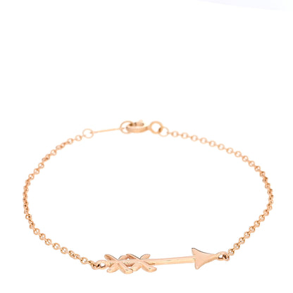 Tiffany 18K Rose Gold Paloma's Graffiti Arrow Bracelet 1 of 4