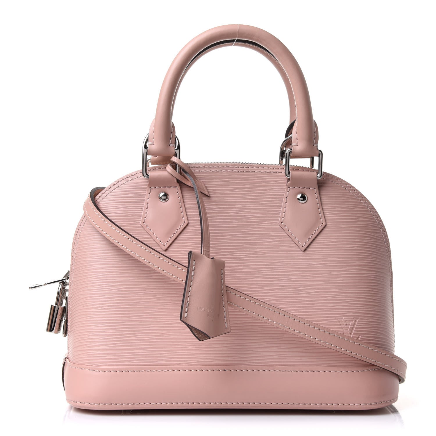 Louis Vuitton Epi Alma BB Rose Ballerine 1 of 11