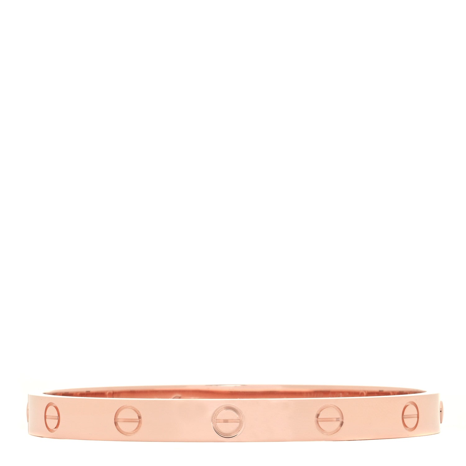 Cartier 18K Pink Gold LOVE Bracelet 17 2 of 5