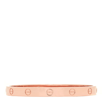 Cartier 18K Pink Gold LOVE Bracelet 17 2 of 5