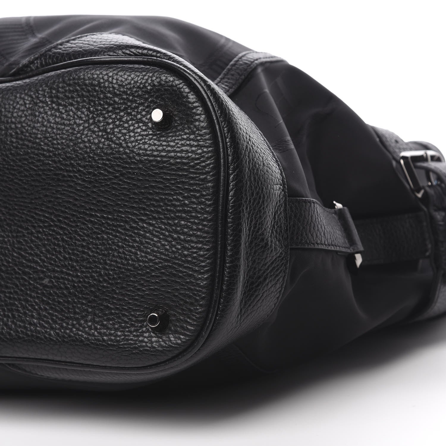 Burberry Nylon Calfskin Tote Black 11 of 13
