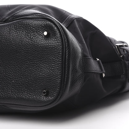 Burberry Nylon Calfskin Tote Black 11 of 13