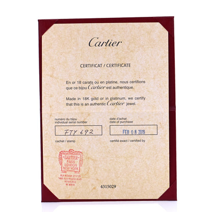 Cartier 18K Yellow Gold Diamond XS D'Amour Pendant Necklace 7 of 7