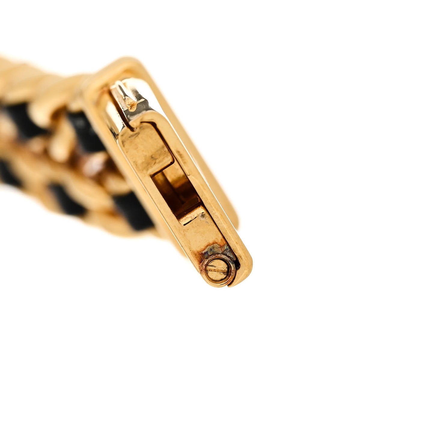 Stainless Steel Lambskin 20mm Chain Premiere Quartz Watch Gold M