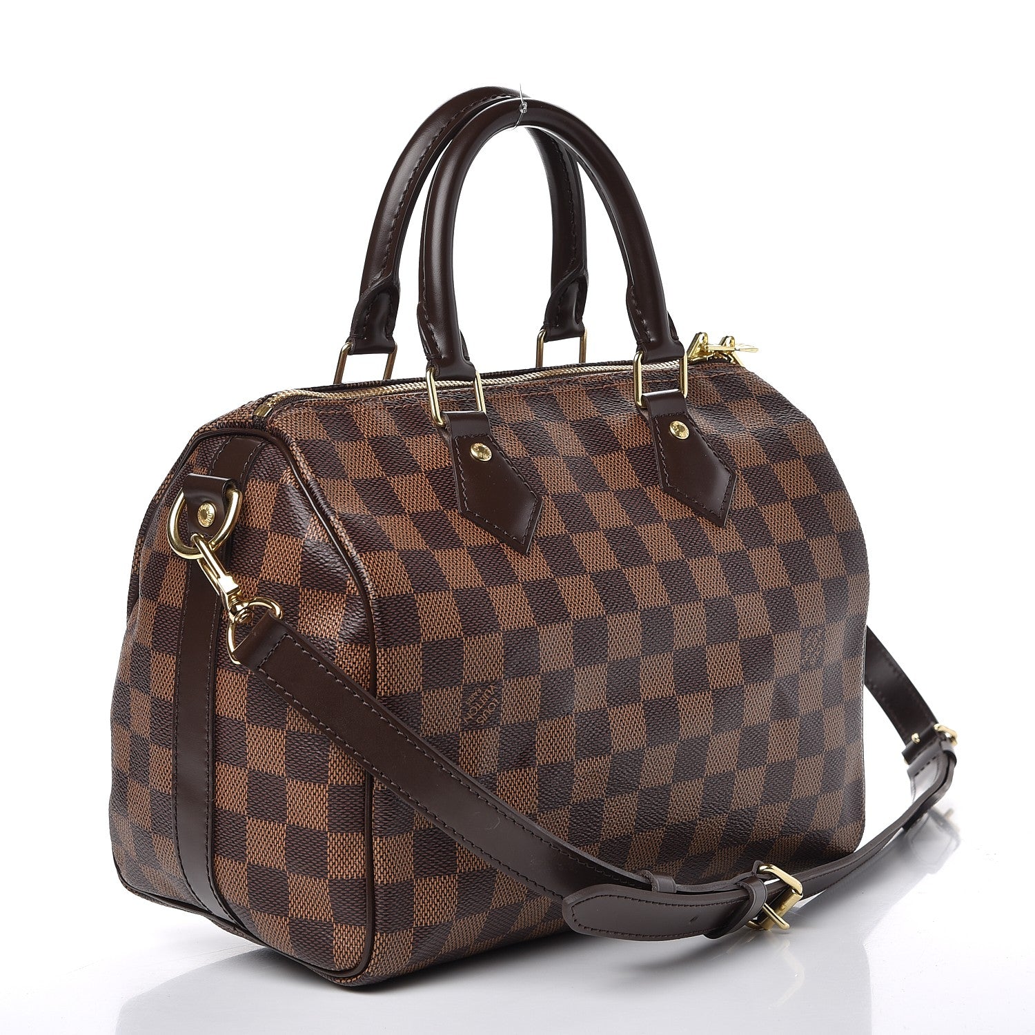 Louis Vuitton Damier Ebene Speedy Bandouliere 25 3 of 9