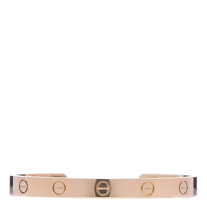 Cartier 18K Yellow Gold LOVE Cuff Bracelet 17 1 of 5
