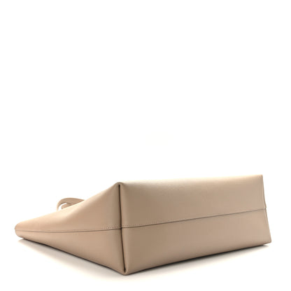 Saint Laurent Calfskin Large Shopping Tote Dark Beige 5 of 10