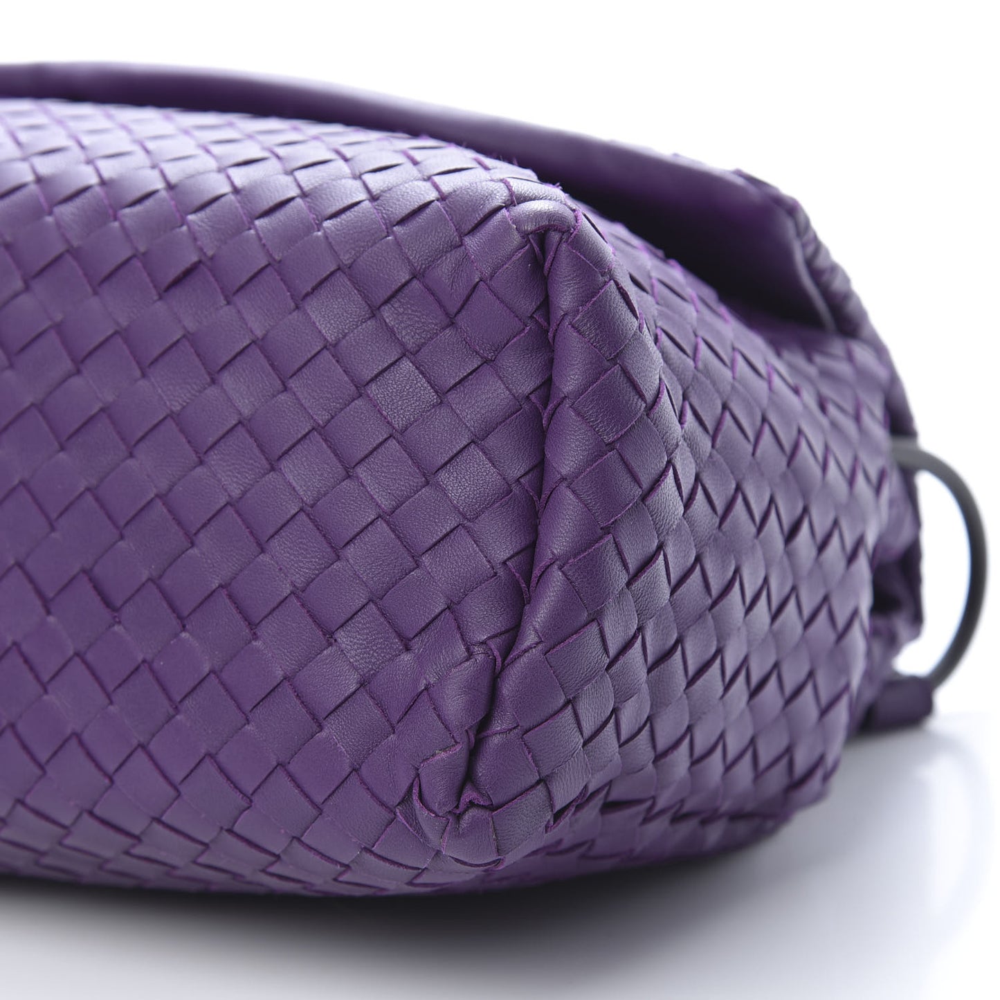Nappa Intrecciato Flap Shoulder Bag Monalisa