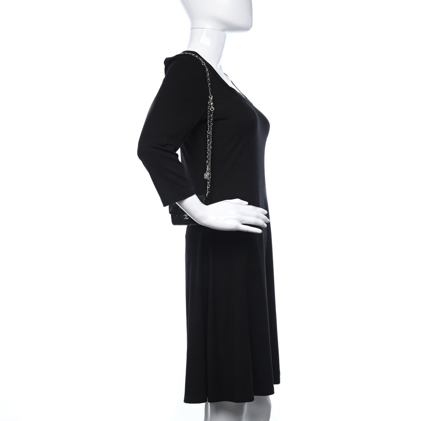 Caviar Quilted Belt Bag Black
