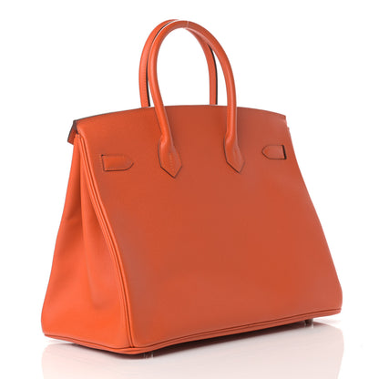 Hermes Epsom Birkin 35 Feu 3 of 10