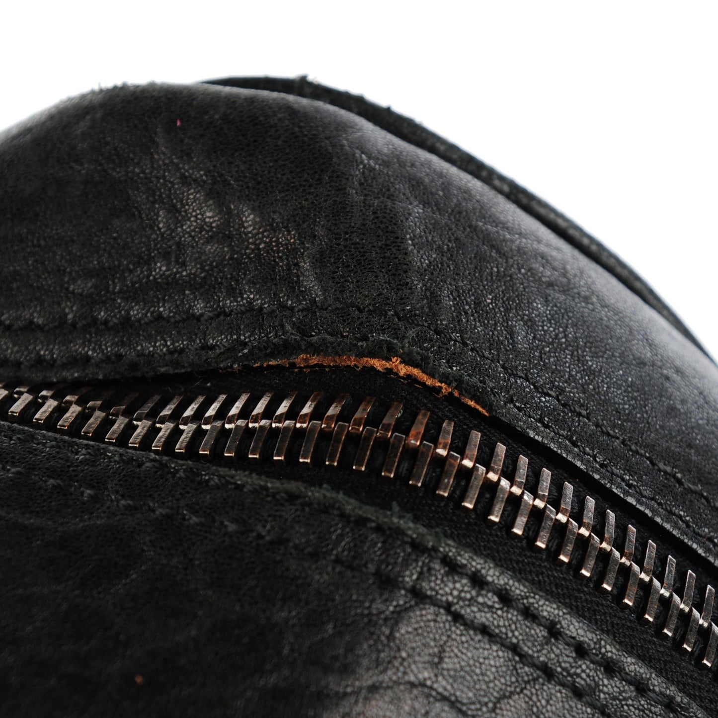 Prorsum Calfskin Studded Knight Satchel Black