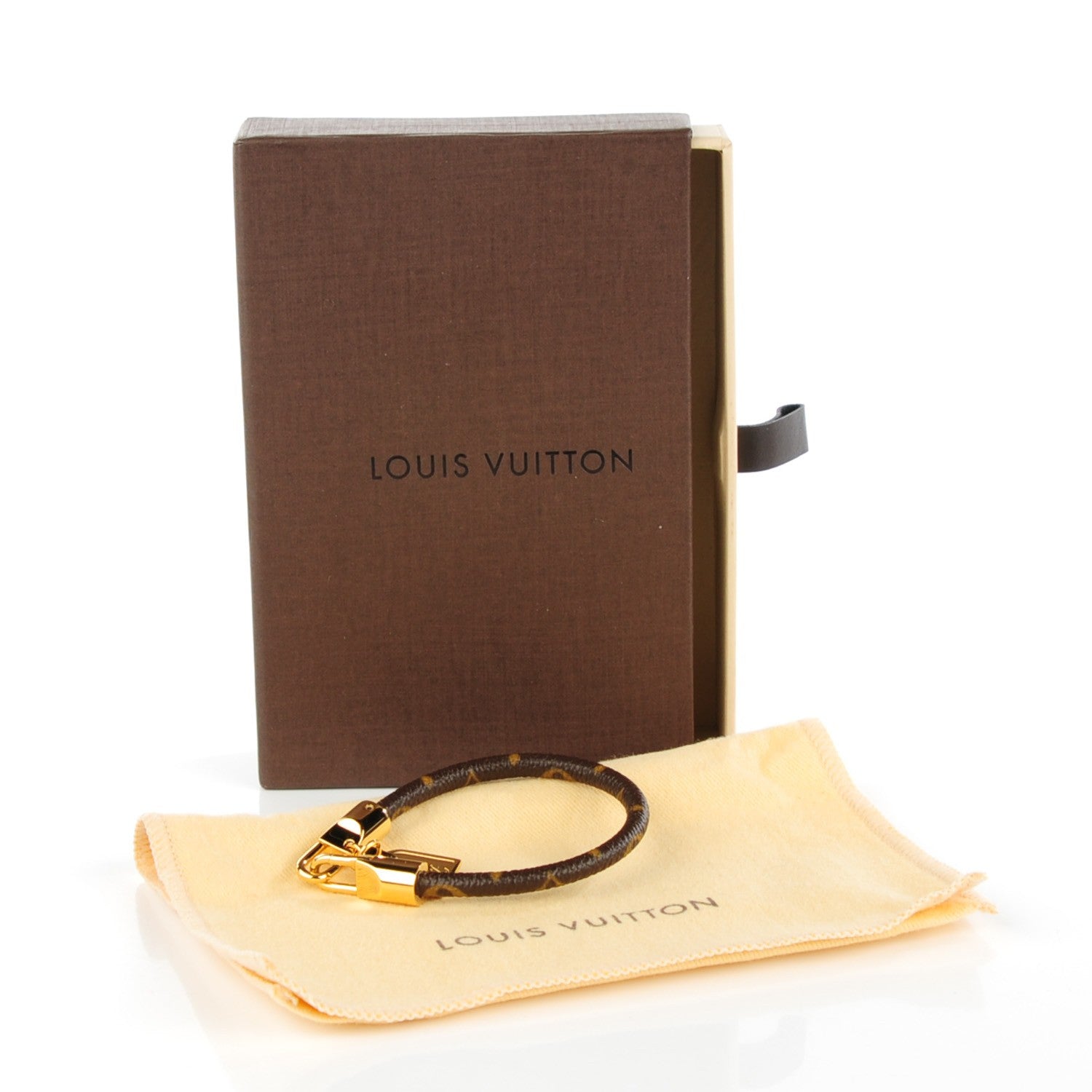 Louis Vuitton Monogram Luck It Bracelet 17 3 of 5