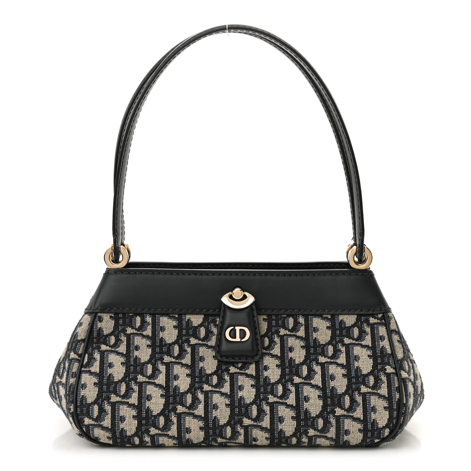 Christian Dior Oblique Key Bag Blue 1 of 9