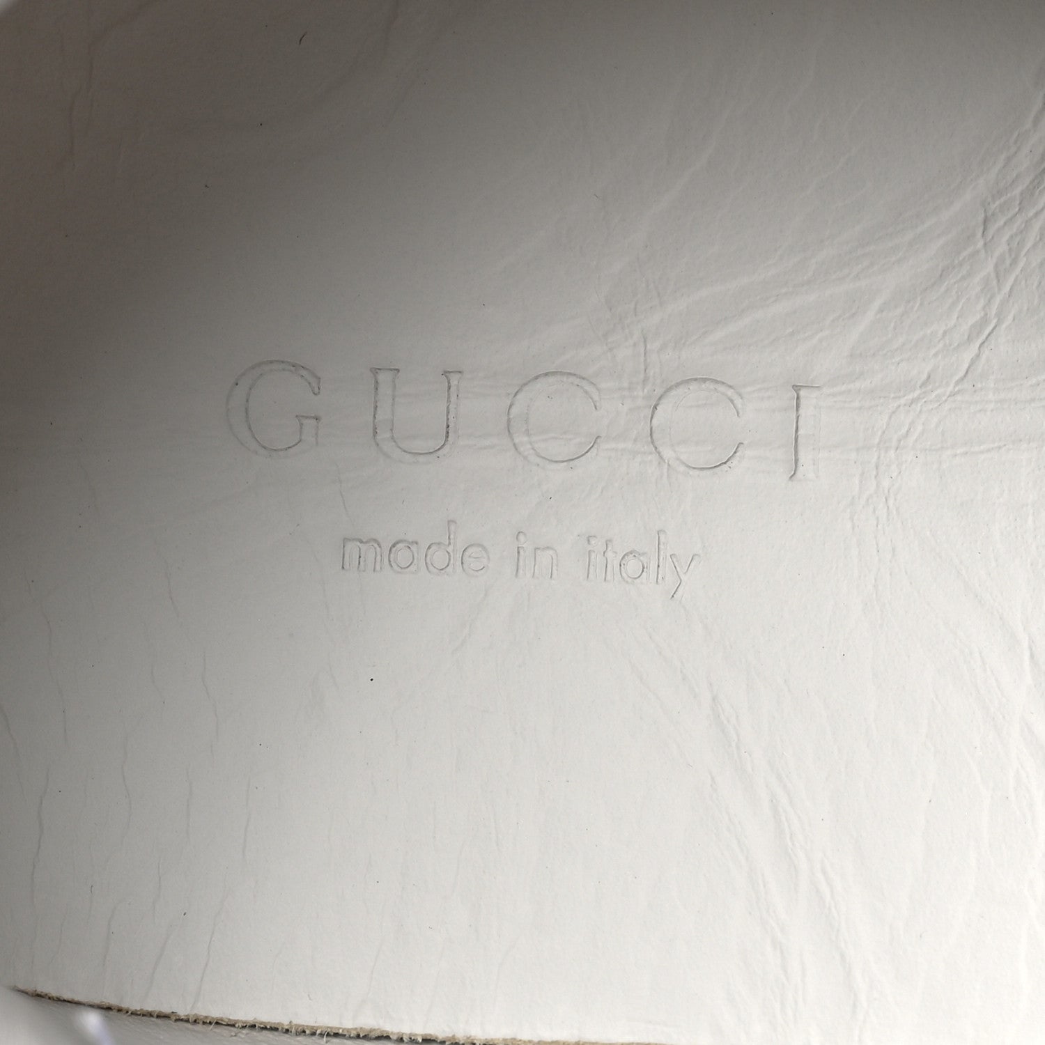 Gucci Calfskin GG Supreme Monogram Perforated Womens Platform 55mm Sneakers 38.5 Beige Ebony Sugar Pink Crop Shine Purple 8 of 8