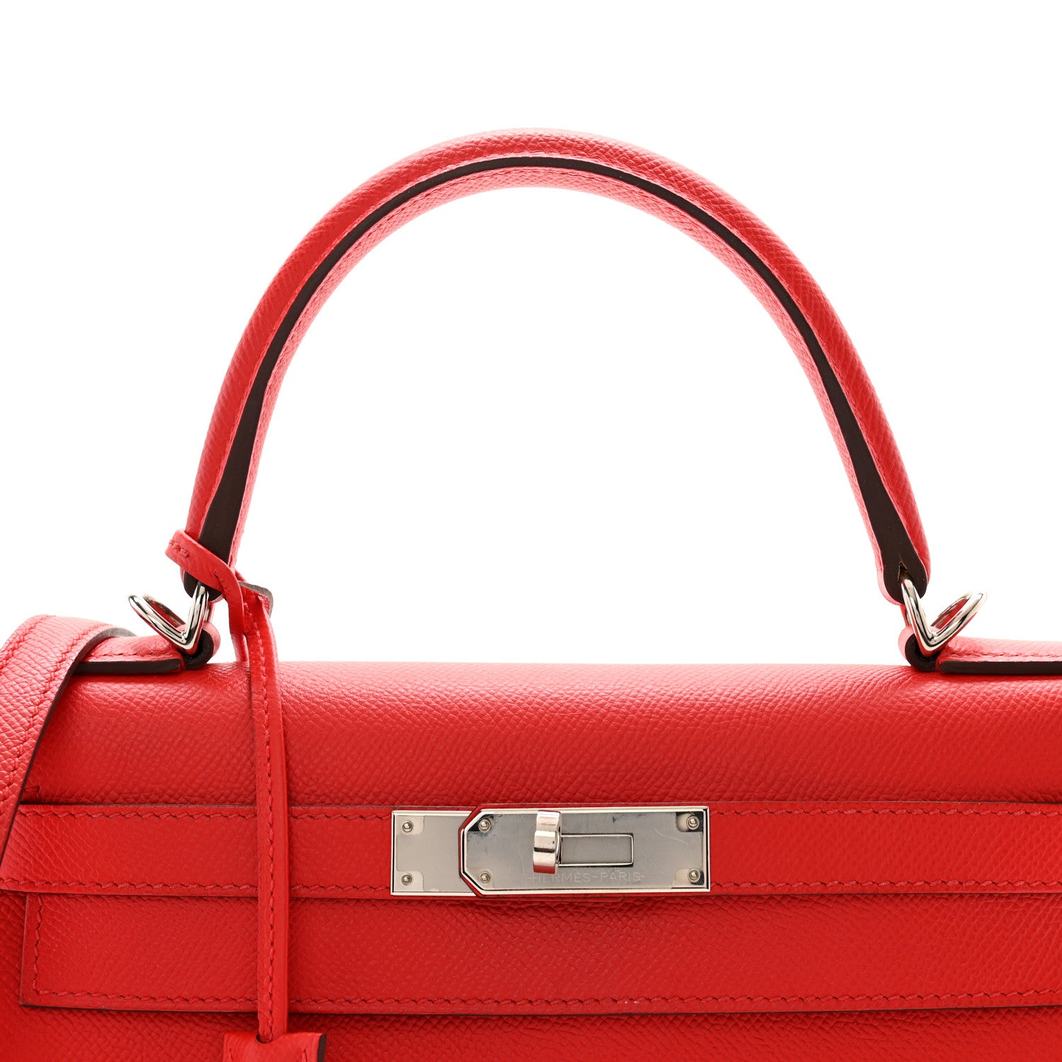 Hermes Epsom Kelly Sellier 28 Rouge de Coeur 7 of 15