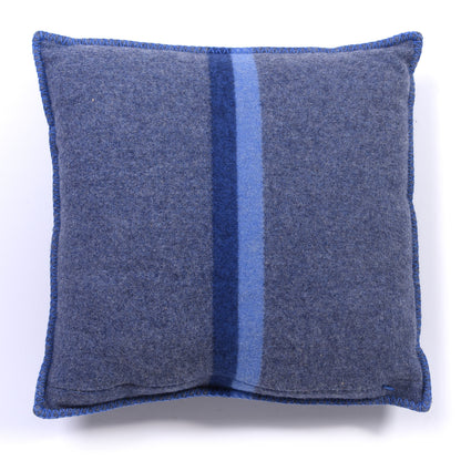 Louis Vuitton Wool Cashmere Cushion Pillow Blue Gray 2 of 3