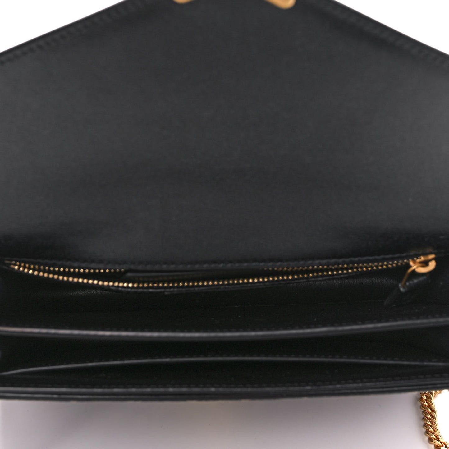 Suede Leopard Print Monogram Cassandra Clasp Bag Black