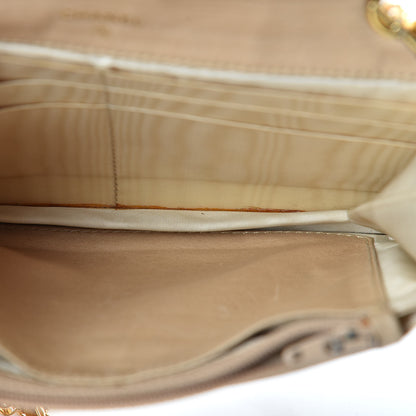 Chanel Caviar Timeless CC Wallet on Chain WOC Beige 11 of 19