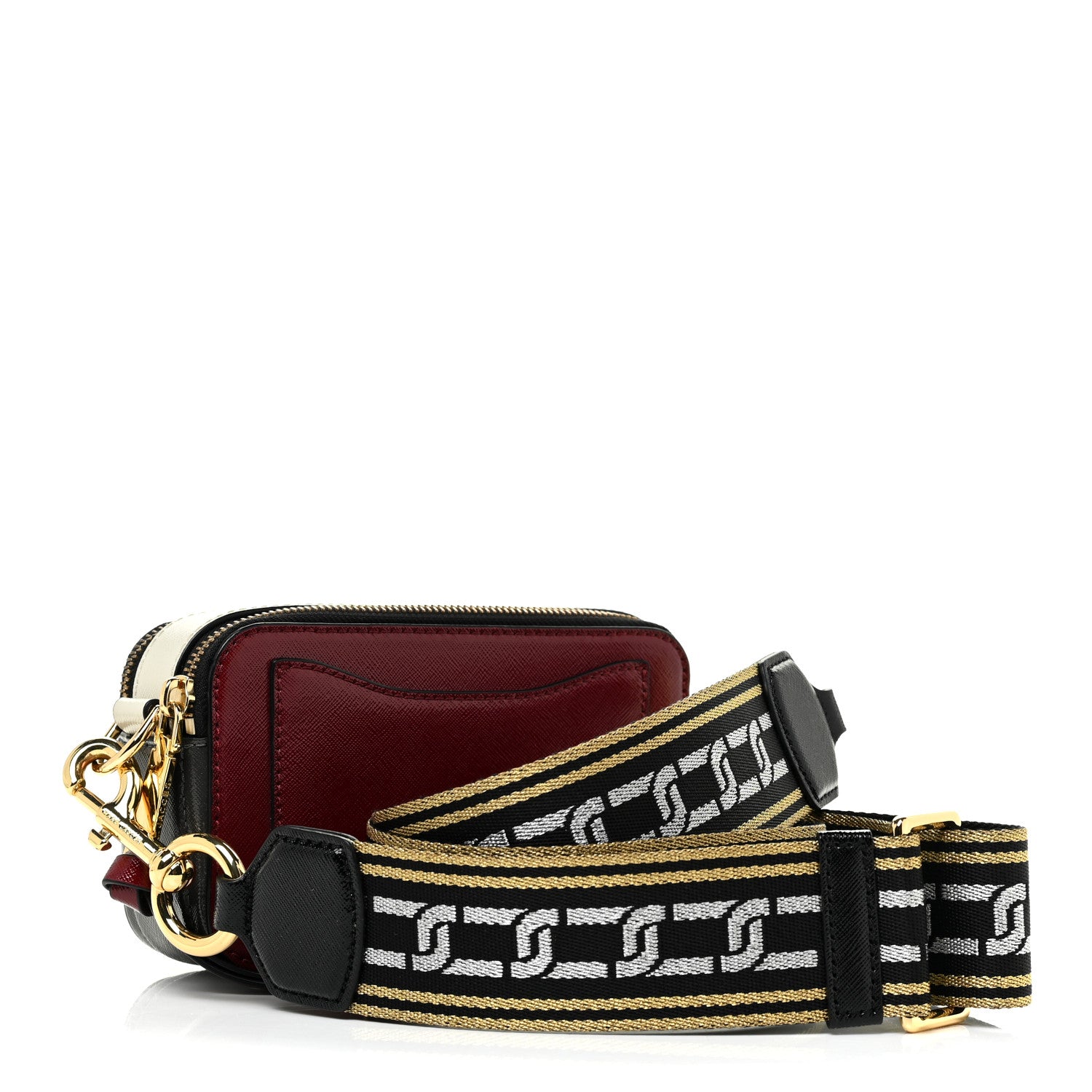 Marc Jacobs Saffiano Small Snapshot Camera Bag Red Multicolor 2 of 10