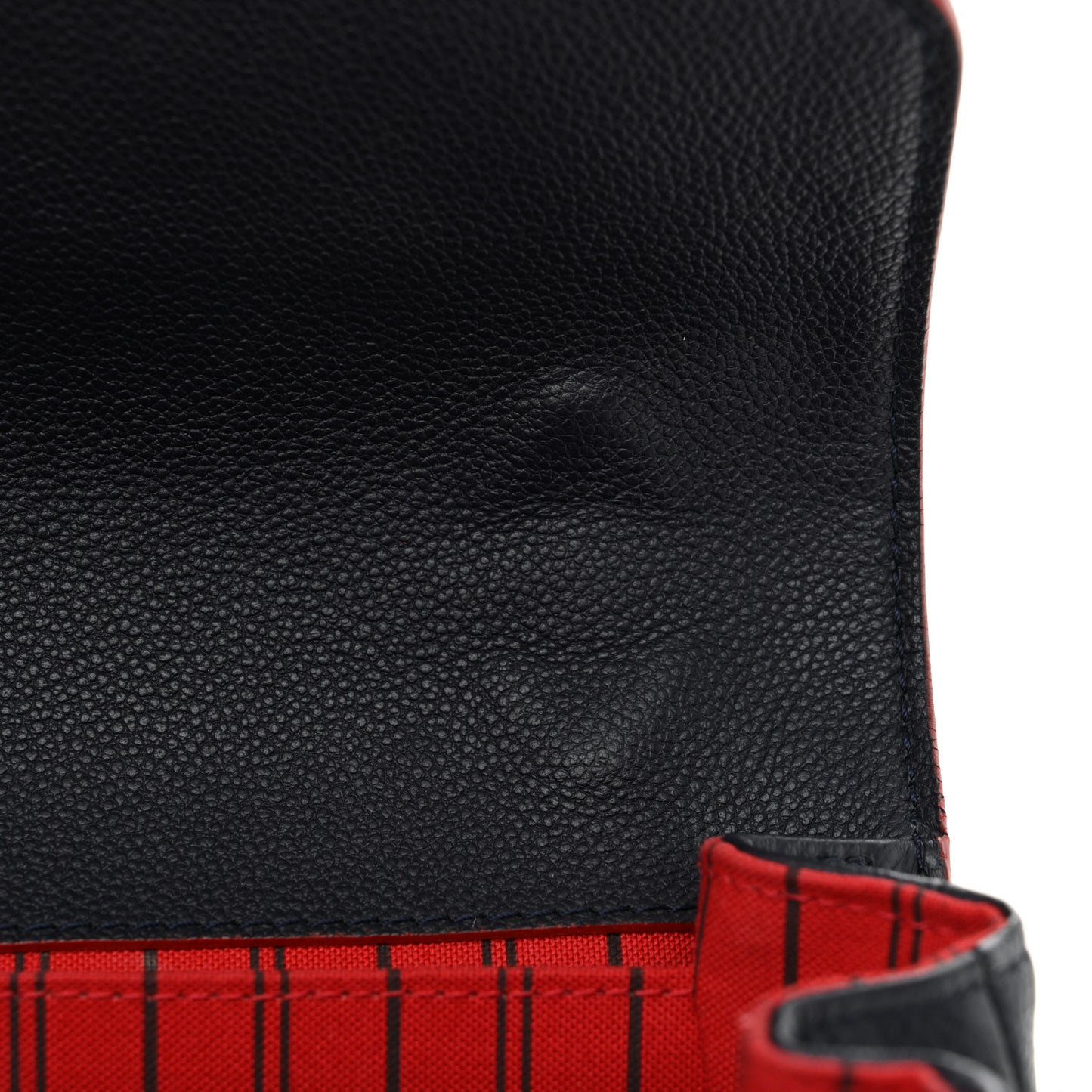 Empreinte Pochette Metis Marine Rouge