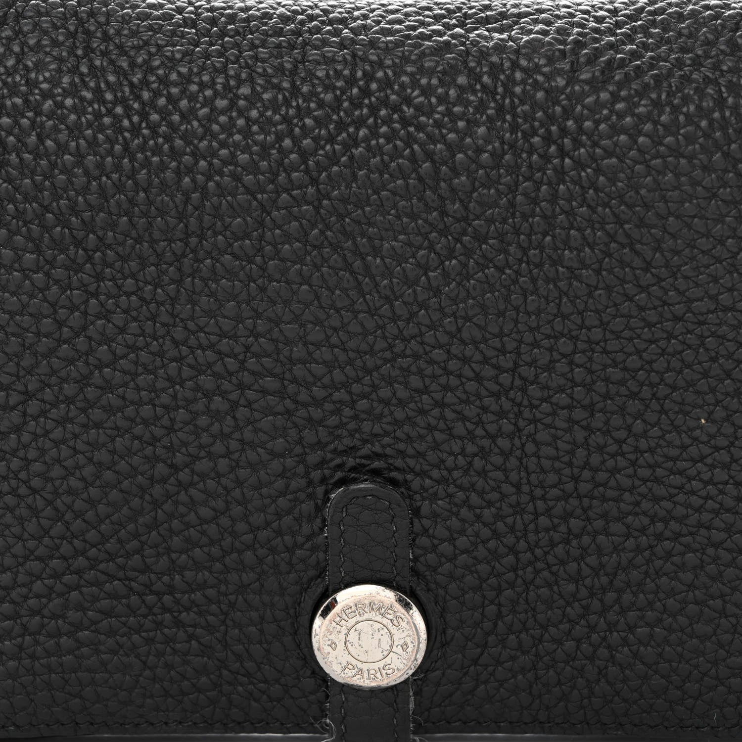 Hermes Togo Dogon Wallet Waist Pouch Black 8 of 12