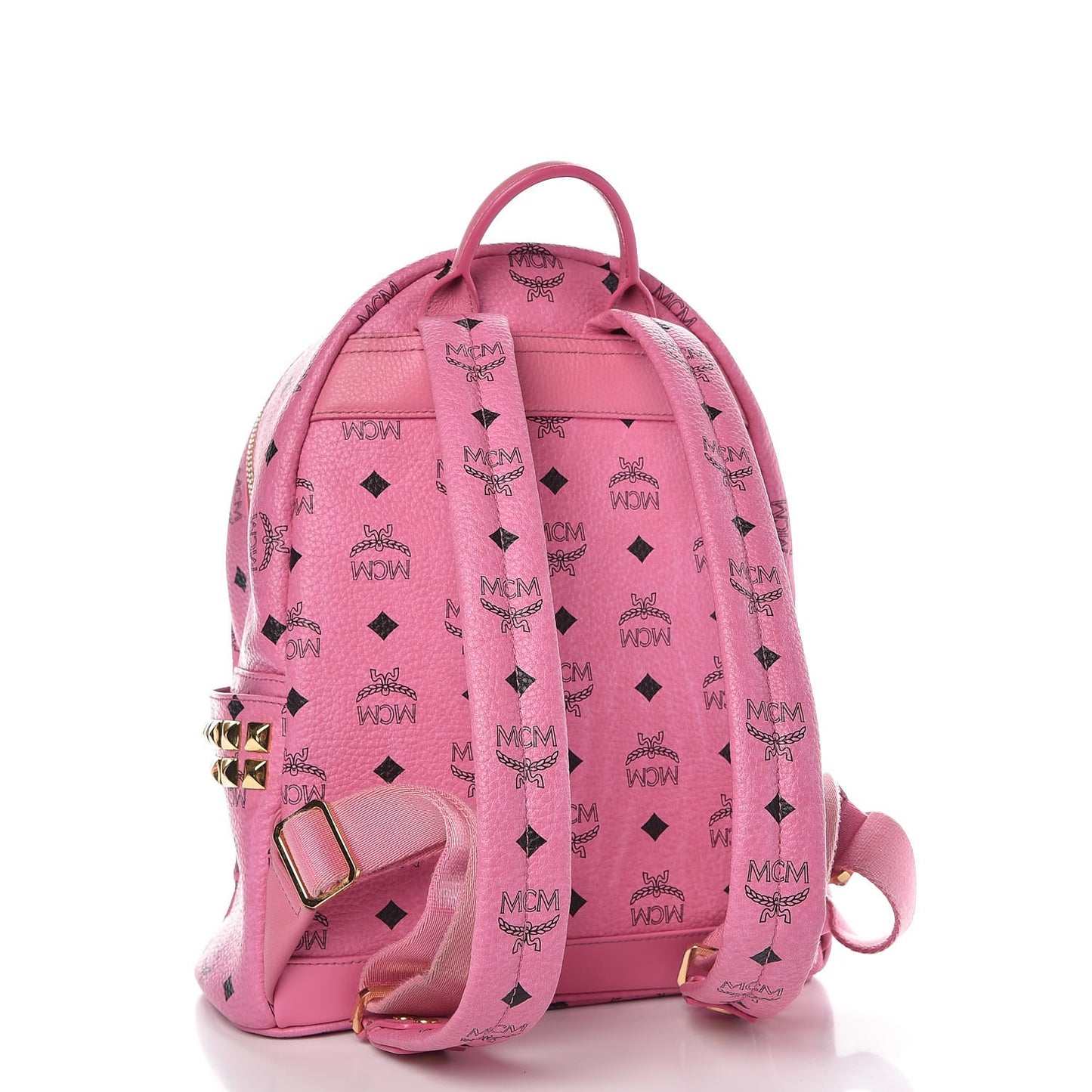 Visetos Small Side Stud Stark Backpack Pink