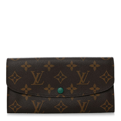 Louis Vuitton Monogram Emilie Wallet Vert 1 of 7