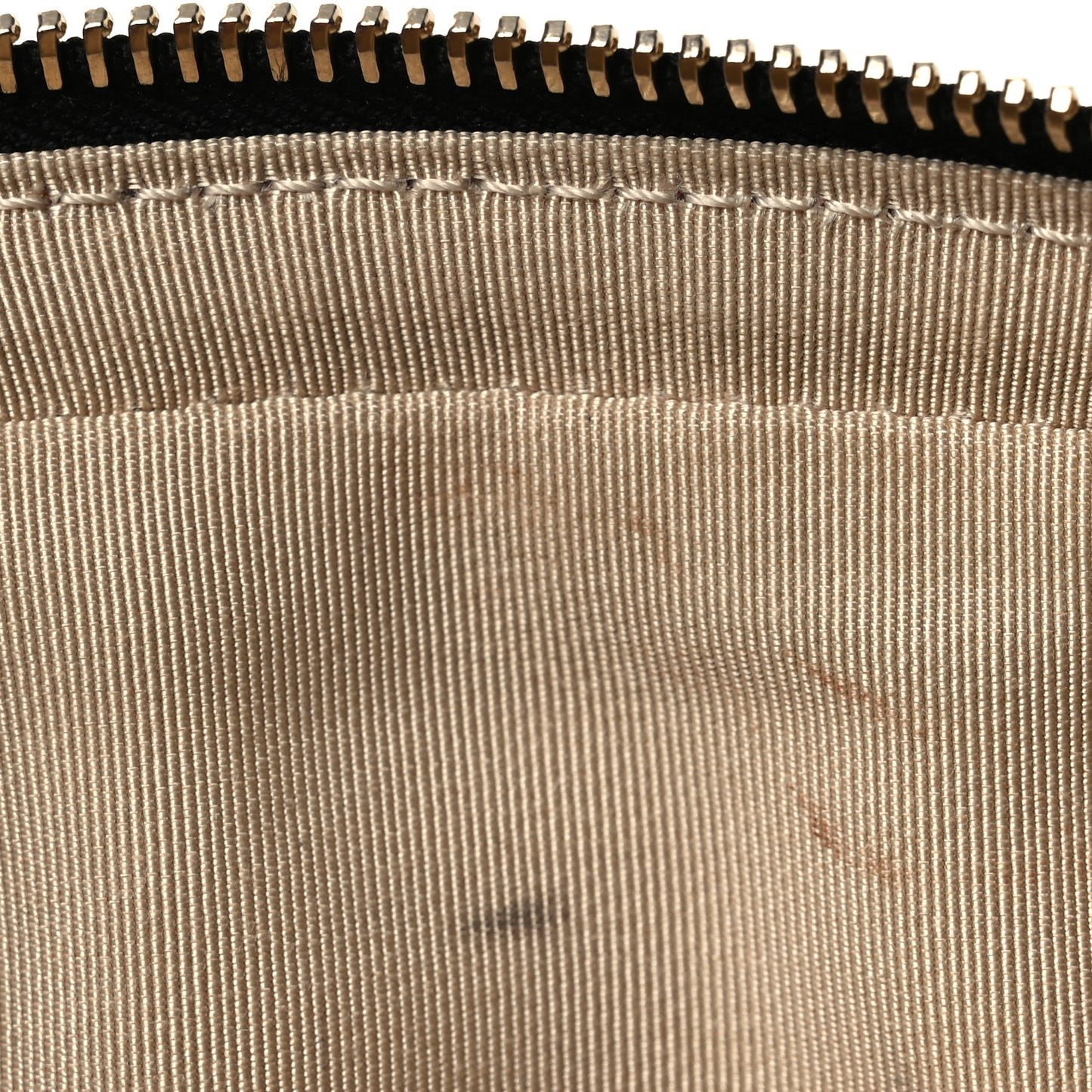 Goatskin Quilted Waist Bag Beige White Black