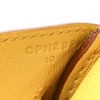 Hermes Matte Alligator Birkin 35 Jaune Ambre 7 of 10