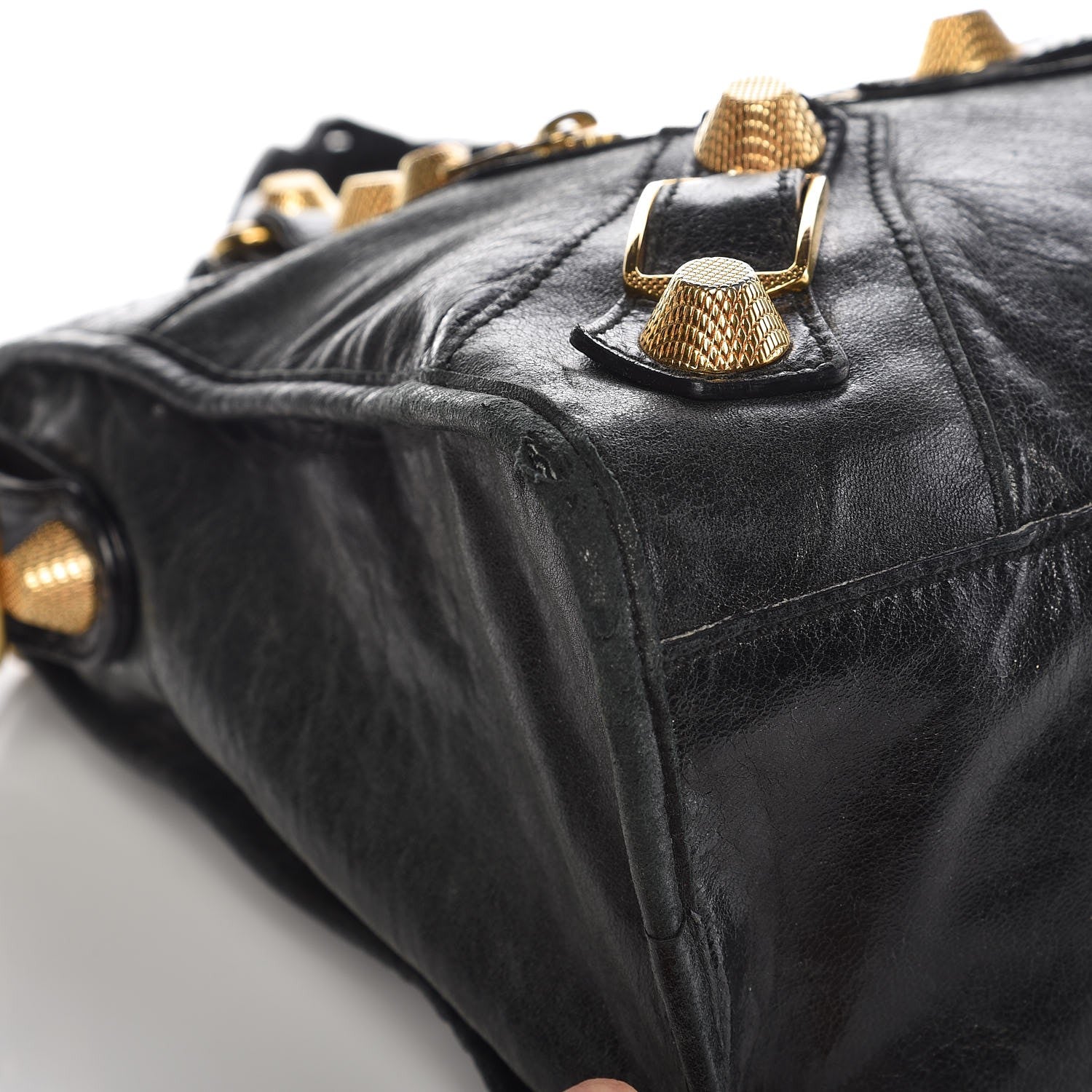 Balenciaga Agneau Giant 21 Gold Hardware City Black 12 of 18