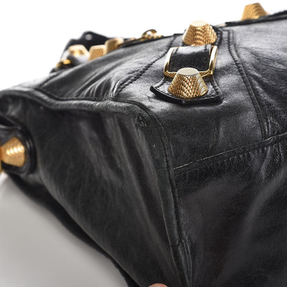 Balenciaga Agneau Giant 21 Gold Hardware City Black 12 of 18