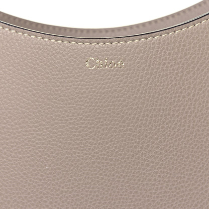Chloe Small Grain Smooth Calfskin Medium Darryl Hobo Motty Grey 11 of 13