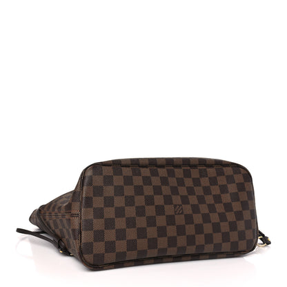 Louis Vuitton Damier Ebene Neo Neverfull MM Rose Ballerine 5 of 10