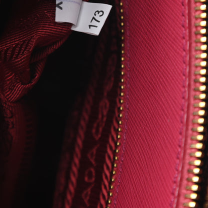 Prada Saffiano Large Galleria Double Zip Tote Peonia 9 of 14