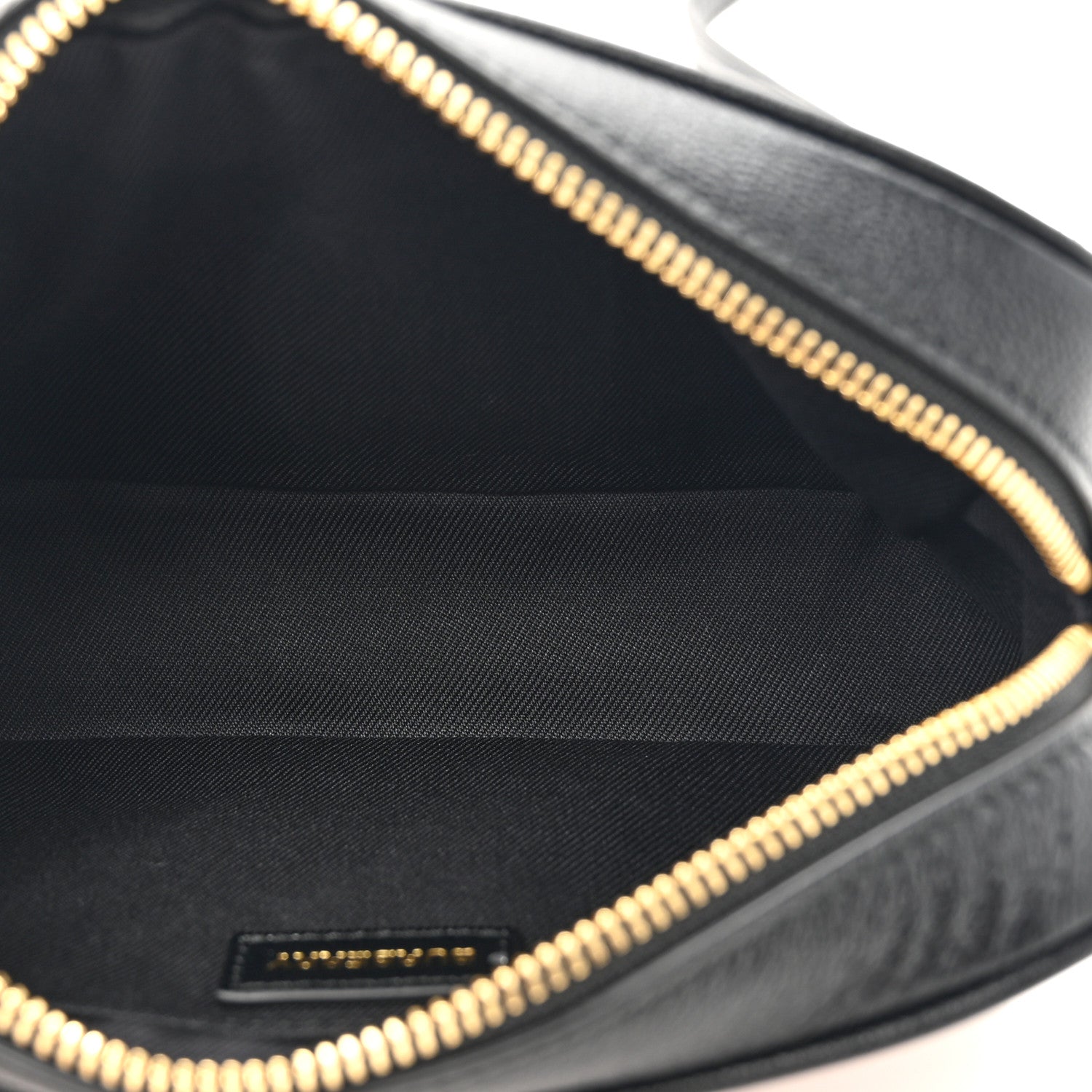Burberry Giant Check Calfskin Small Camera Bag Black 5 of 9