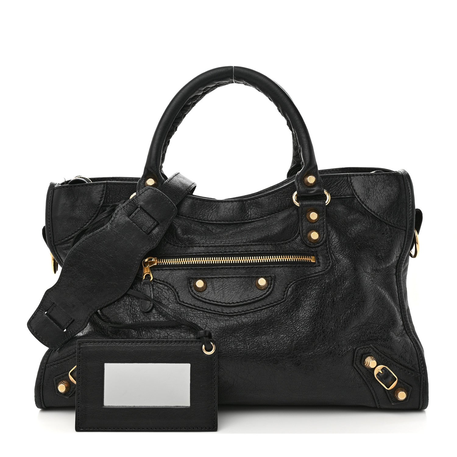 Balenciaga Agneau Giant 12 Gold Hardware City Black 1 of 14