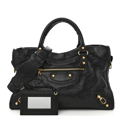 Balenciaga Agneau Giant 12 Gold Hardware City Black 1 of 14